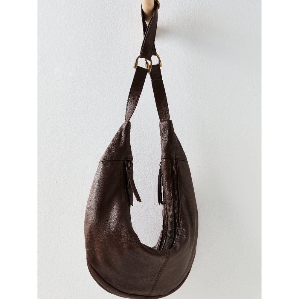 Free People Dark Brown Shoulder Bag - Picture 3 of 8